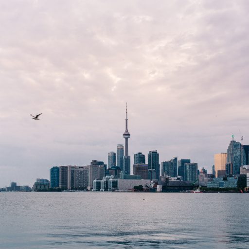 river-front-city-against-sky
